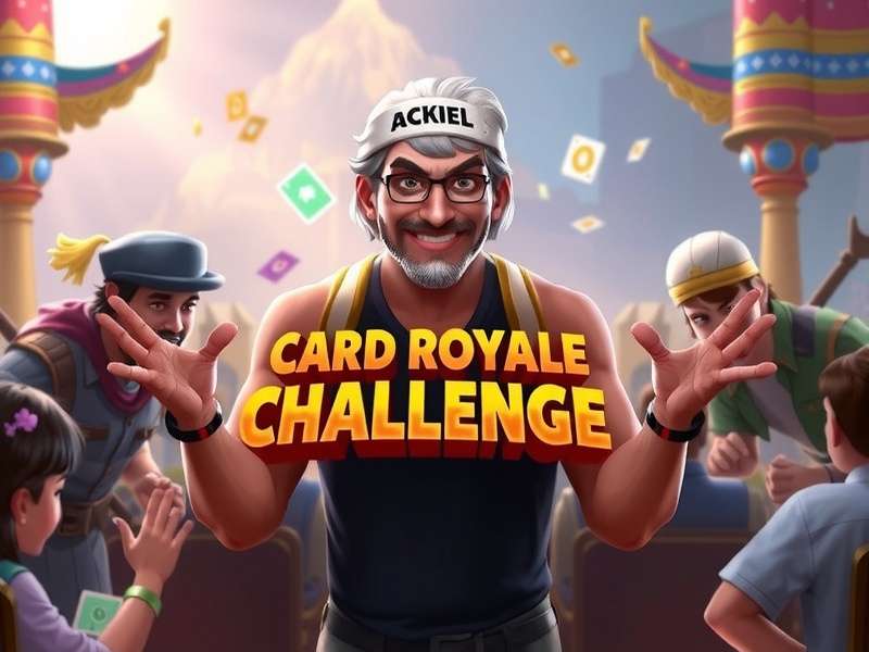 Card Royale Challenge India Tournament Action Card Royale Challenge India Tournament Scene